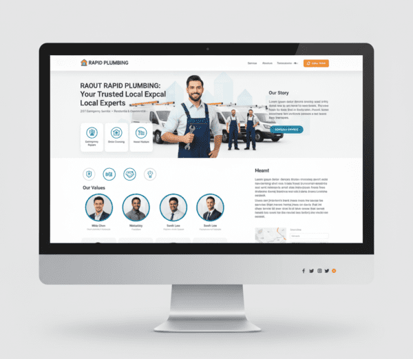 Full-Service Plumbing Website Prompt