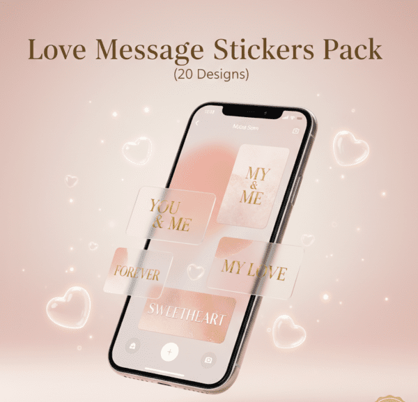 Love Message Stickers