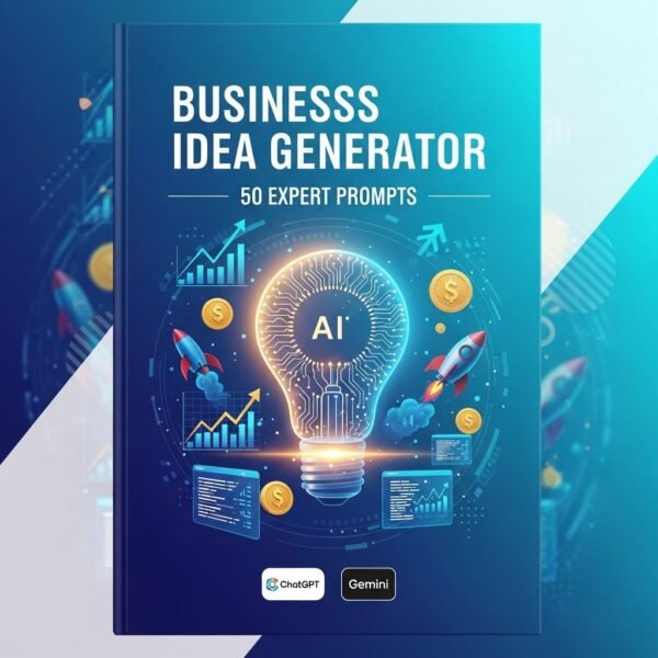 Business Idea Generator Prompt Pack for ChatGPT & Gemini