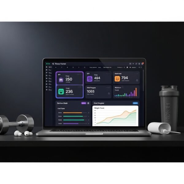 Fitness Tracker Excel Template