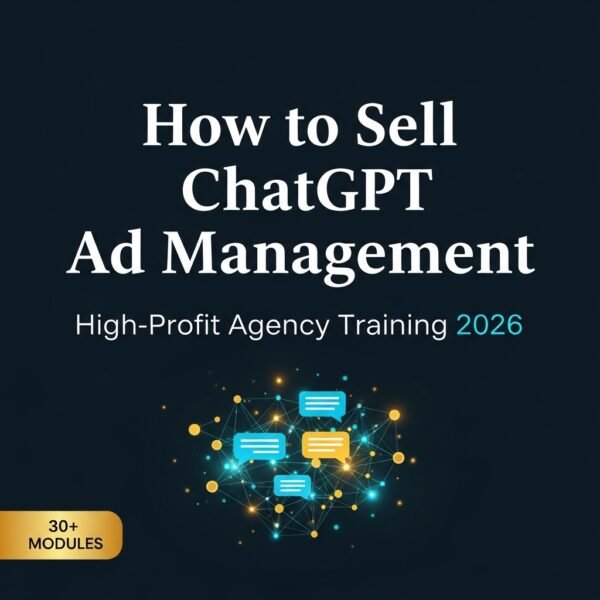 How to Sell ChatGPT Ad Management